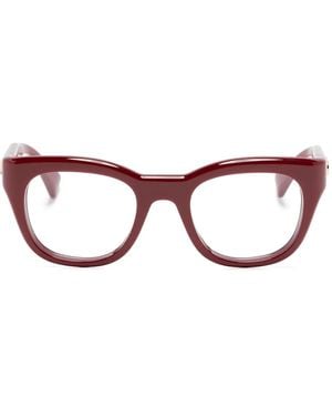 Gucci Brille Mit Cat-Eye-Gestell - Braun