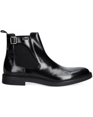BOSS Bottines Chelsea Calev - Black