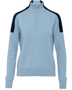 Aztech Mountain Sudadera Caroline con cremallera - Azul