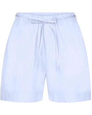 Loulou de Saison Malone Drawstring Shorts - Blue
