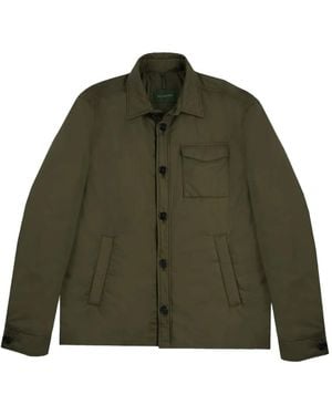 Slowear Padded Overshirt - Green