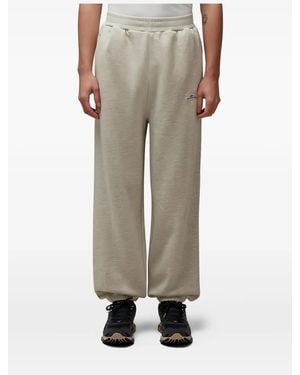 AWAKE NY Crown Logo-Appliqué Track Trousers - Natural