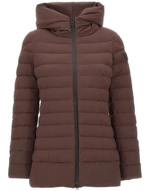 Peuterey Campbell Hooded Down Jacket - Brown
