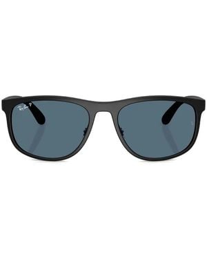 Ray-Ban Occhiali Da Sole Rettangolari - Grigio