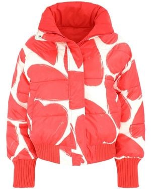 Essentiel Antwerp Gerobo Bomber Jacket - Red