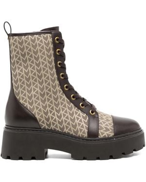 Michael Kors 50Mm Blake Combat Boots - Brown