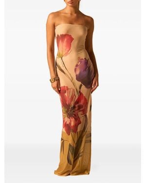 JBQ Vestido largo Ofira - Naranja