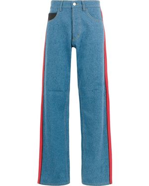 Koche Side Stripe Jeans - Blue
