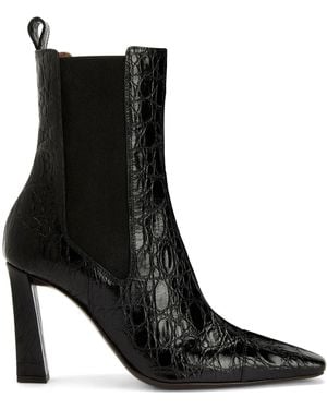 Giuseppe Zanotti 90Mm Janiee Beatles Boots - Black