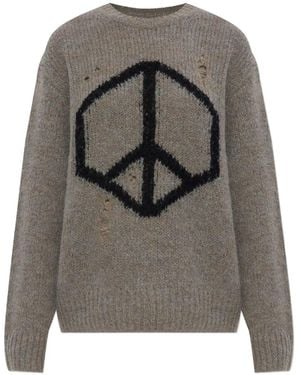 AllSaints Message Jumper - Grey
