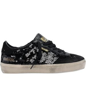 Golden Goose Sneakers Con Paillettes - Nero