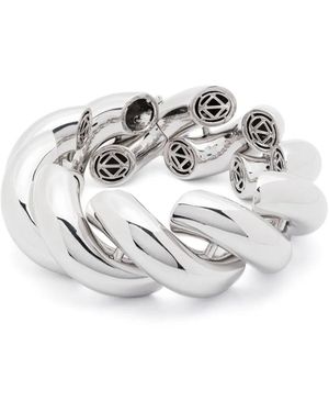 Eddie Borgo Large Rope Bracelet - White