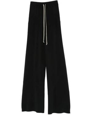Rick Owens Wide-Leg Trousers - Black
