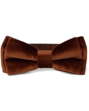 Paul Smith Fliege Aus Samt - Braun