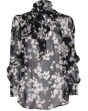 Elisabetta Franchi Blusa - Grigio