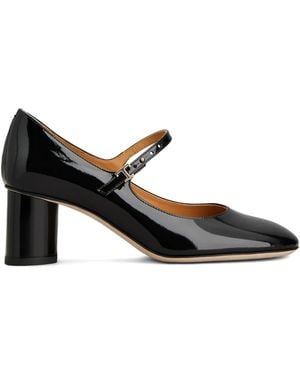 Tod's Buckle-Strap Court Shoes - Black