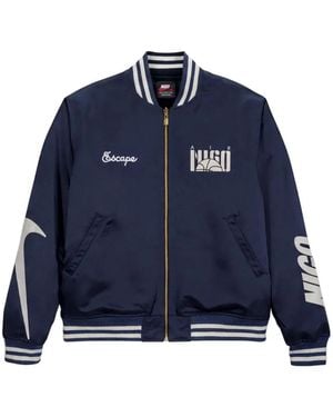 Nike X Nigo Souvenir Bomber Jacket - Blue