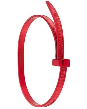 Ambush Armband im Kabelbinder-Design - Rot