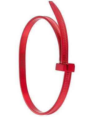 Ambush Pulsera con cierre con cremallera - Rojo