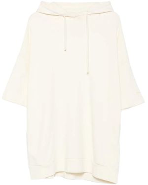 Marc O' Polo Short-Sleeved Hoodie - White