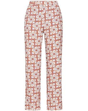 Maliparmi Moulinè Print Pants - Pink