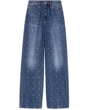 Maje Jeans Met Studs - Blauw