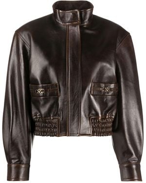 Sandro High-neck Bomber Jacket - Multicolor