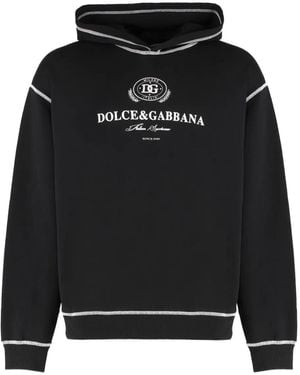 Dolce & Gabbana ロゴ パーカー - ブラック