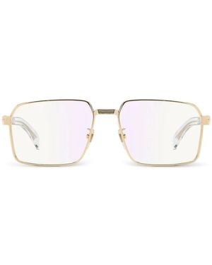 David Beckham Brille Mit Eckigem Gestell - Weiß