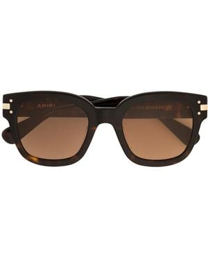 Amiri Classic Logo Sunglasses - Brown