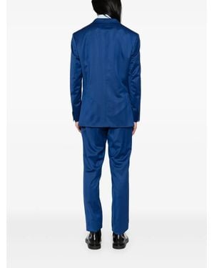 Brioni Single-Breasted Suits - Blue