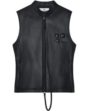 Courreges City Shadow Vest - Black