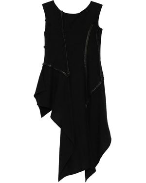 Yohji Yamamoto Wool Dress - Black