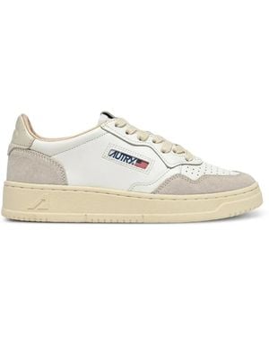 Autry Medalist Trainers - White