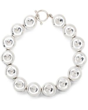 Uncommon Matters Torus Armband Mit T-Riemen - Weiß