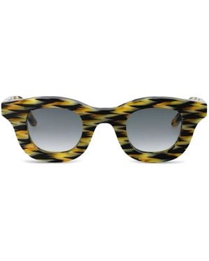 Thierry Lasry Geometric-Frame Sunglasses - Yellow
