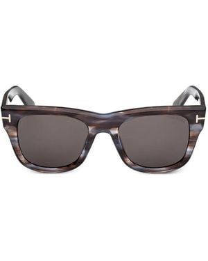 Tom Ford Square-Frame Sunglasses - Grey