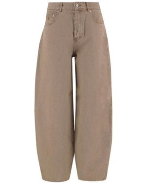 By Malene Birger Wide-Leg Jeans - Natural