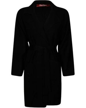 Max Mara ベルテッド コート - ブラック