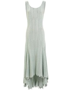 Saiid Kobeisy Knit Midi Dress - White