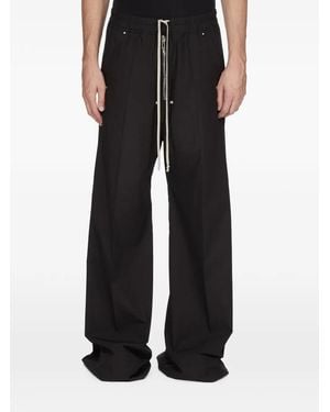 Rick Owens Temple Geth Belas Trousers - Black
