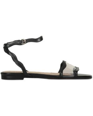 Red(V) Sandalen Mit Gewelltem Riemen - Weiß