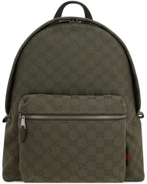 Gucci Mochila GG mediana - Verde