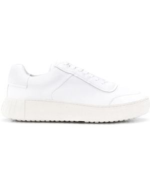 Primury Low-Top Leather Trainers - White