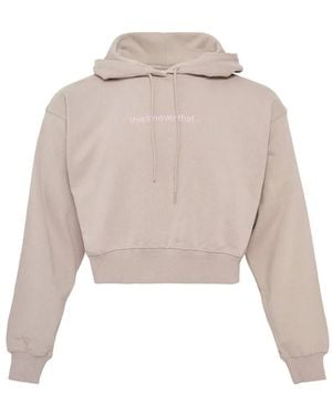 thisisneverthat Felpa Con Cappuccio - Neutro