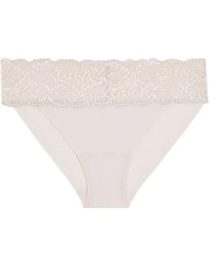 Aubade Culotte Sweetessence Bordée De Dentelle - Blanc