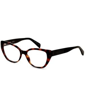 KARL LAGERFELD Tortoiseshell Cat-Eye Glasses - Black