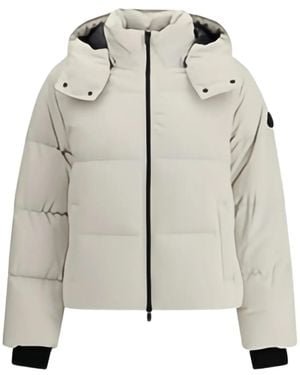 Moose Knuckles Misti Hooded Puffer Jacket - Grey