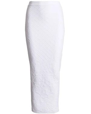 Balmain Rock Mit Jacquardmuster - Weiß