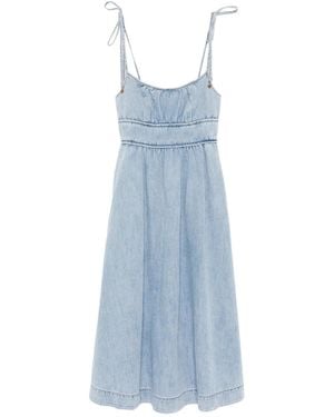 Zimmermann Sleeveless Midi Dress - Blue